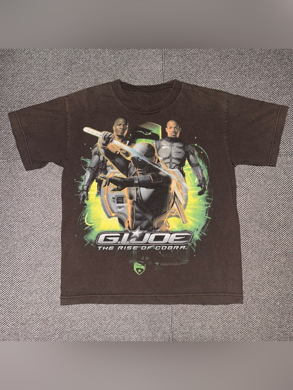 G.I. Joe The Rise of Cobra Men's Graphic Tee - Black